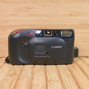 Vintage Canon Sure Shot Joy, 35mm Film Point and Shot Camera